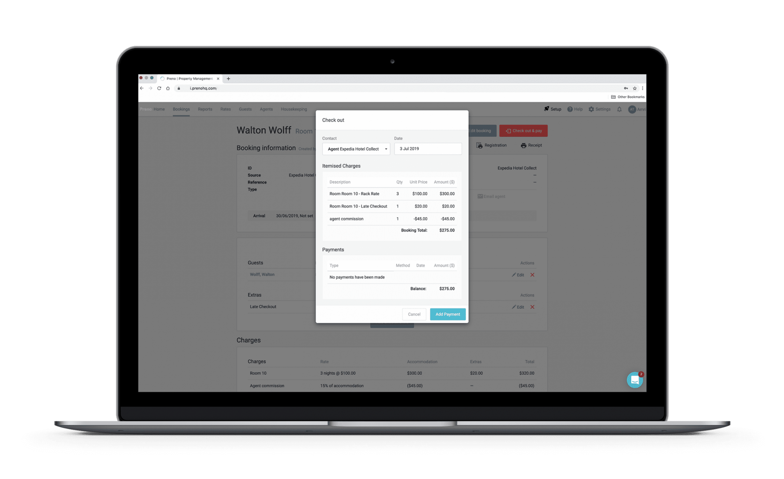 Preno with Xero features