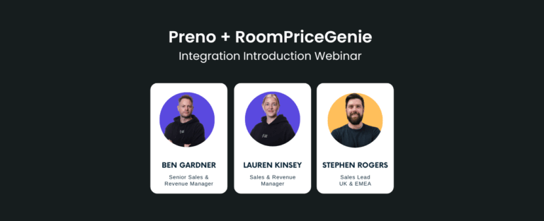Preno + RoomPriceGenie UK Webinar